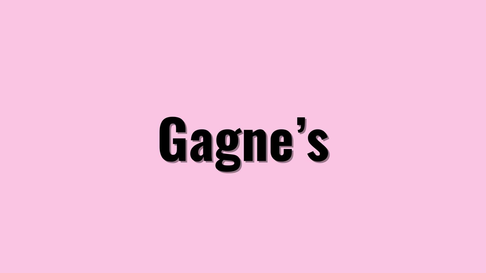 Gagne's 9 Events